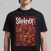 Мерч европейского тура Slipknot 2025, фото группы, двусторонняя унисекс-футболка, высококачественный люкс для мужчин и женщин, топ Y2k