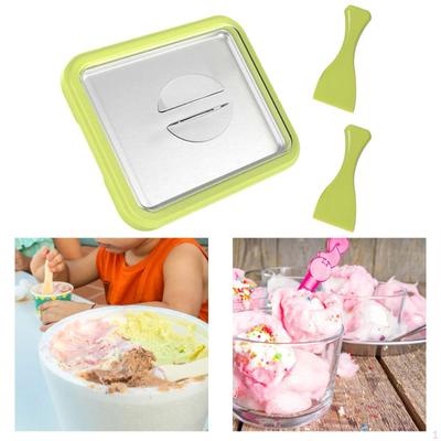 Холодная сковорода для мороженого DIY Самодельная машина для приготовления жареного йогурта быстрого приготовления для сэндвичей