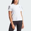 Adidas Футболка Own The Run со светоотражающими полосками и круглым вырезом, с коротким рукавом, женская, белая IK7442
