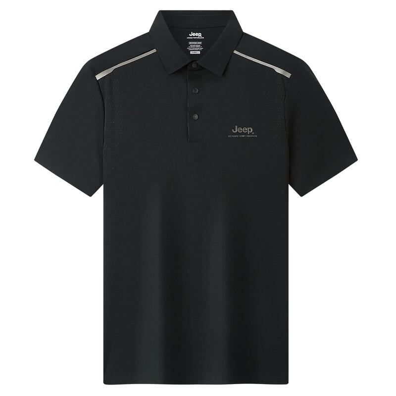 JEEP Men's Cooling Ice-Feel Short Sleeve POLO Shirt