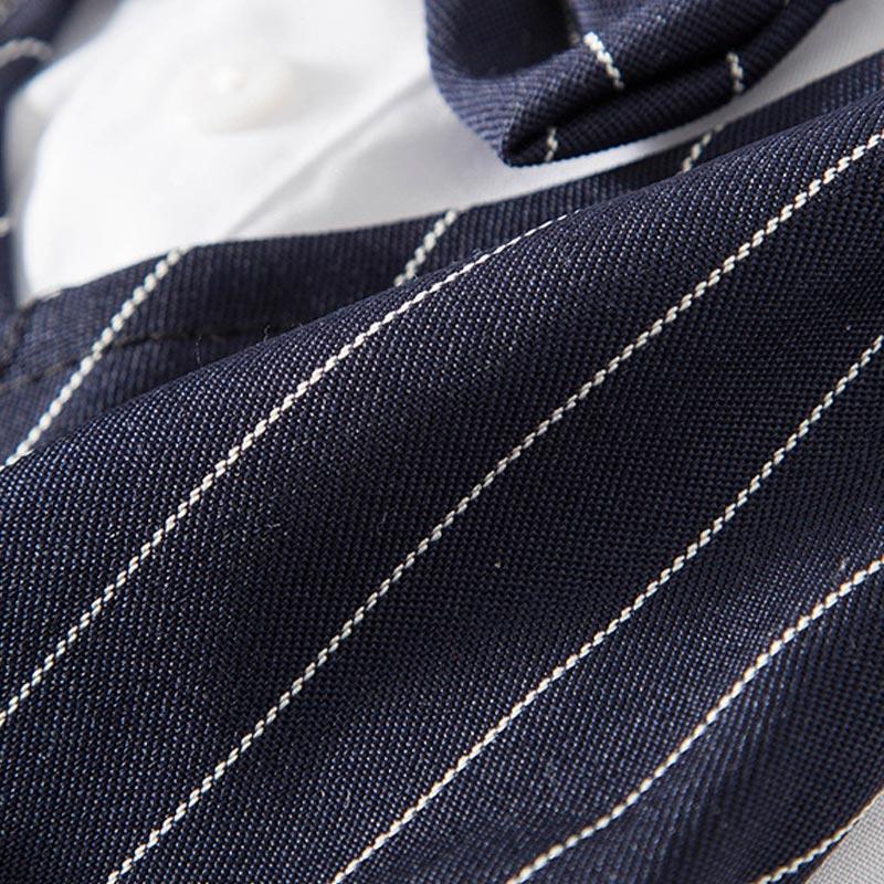 Gentleman Dog Clothes Eco-Friendly Cotton Striped Bowtie Tuxedo Pet Outfit Wedding Suit Formal Shirt for Small Dogs Summer