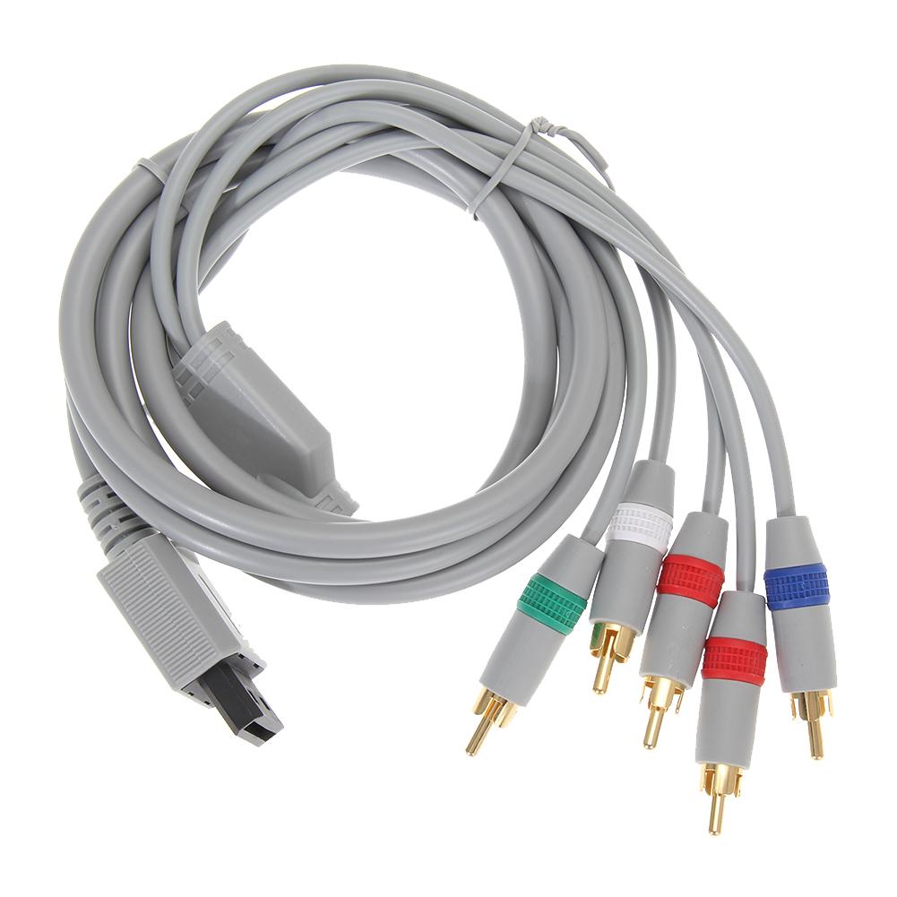 1080P HDTV Audio Video AV 5RCA Cable Component Audio Video Cable HD AV Cable for Nintendo Wii Game Accessories