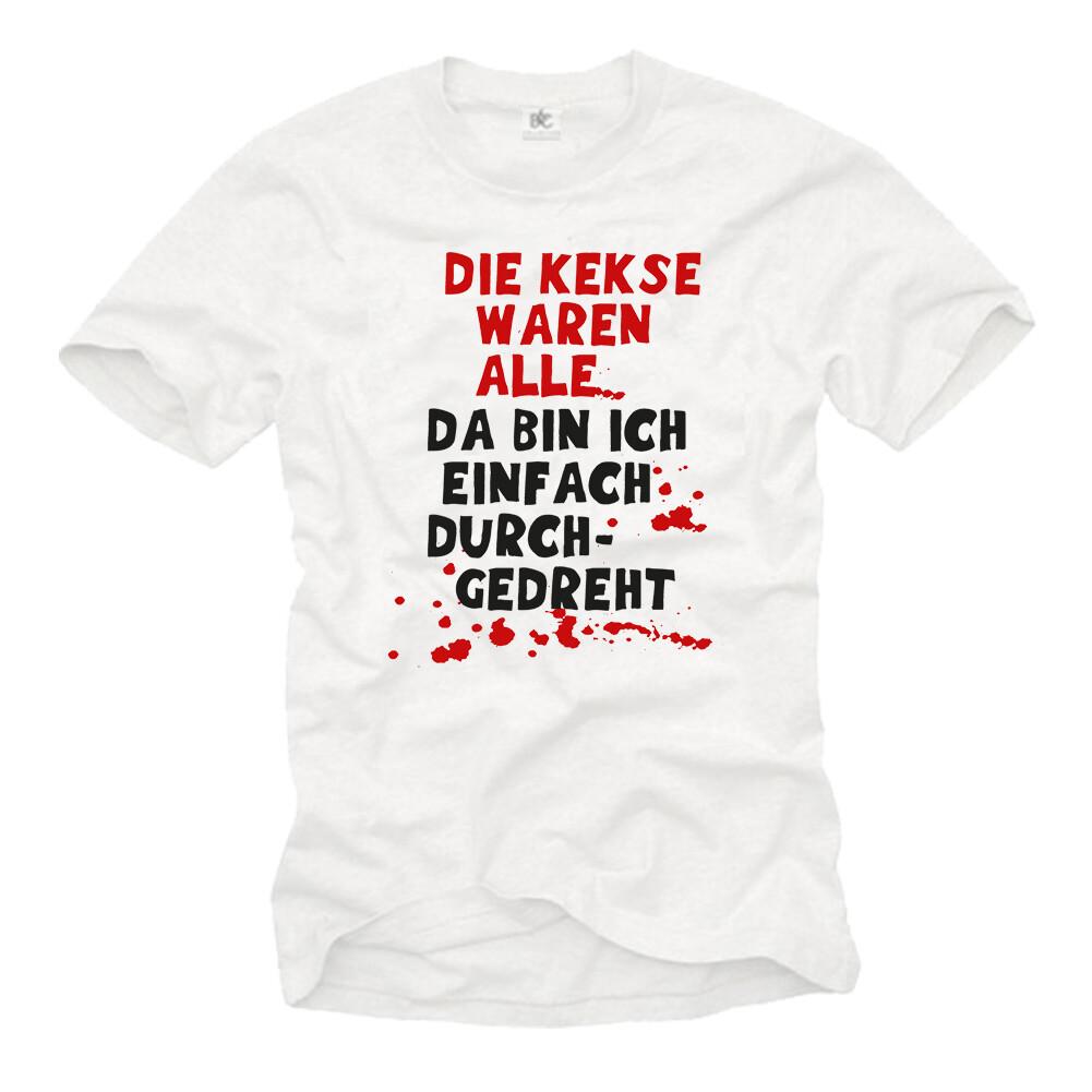 Funny Sayings Mens T-Shirt with Cookies - Funny Men Nerd Shirt-