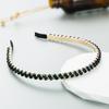 Women's Light Luxury Drill Hoop Premium Rhinestone Hairband Fine Edge Headwear