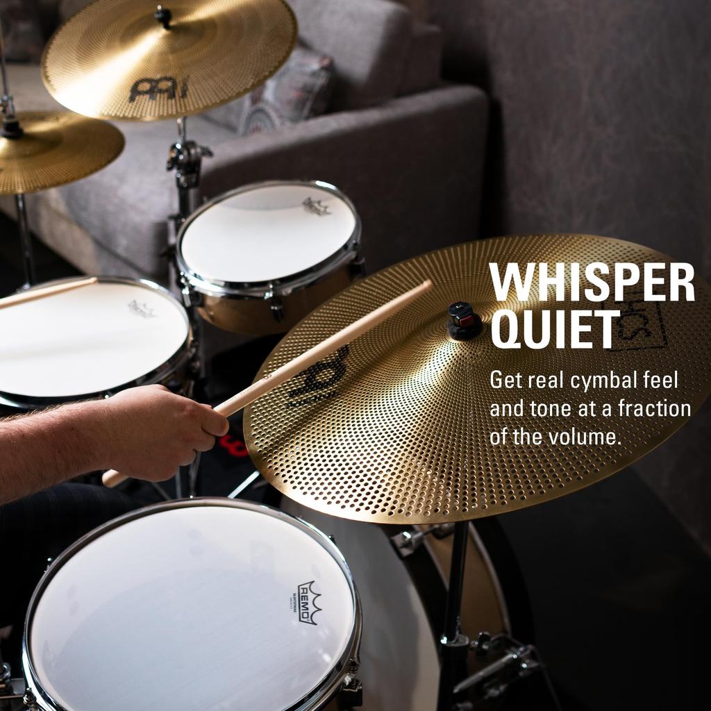 MEINL Cymbals Practice HCS Series Cymbal Set 14"Hihat/16"Crash/20"Ride P-HCS141620 []