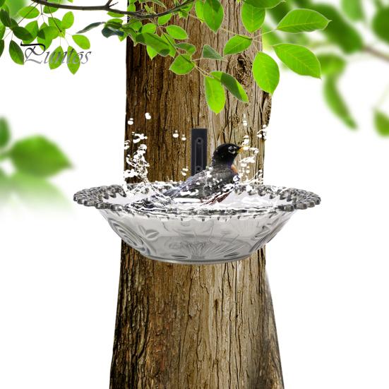 Кормушка для птиц на открытом воздухе. Прочная конструкция. Легко чистить. Простая установка. Съемная чаша для купания колибри.