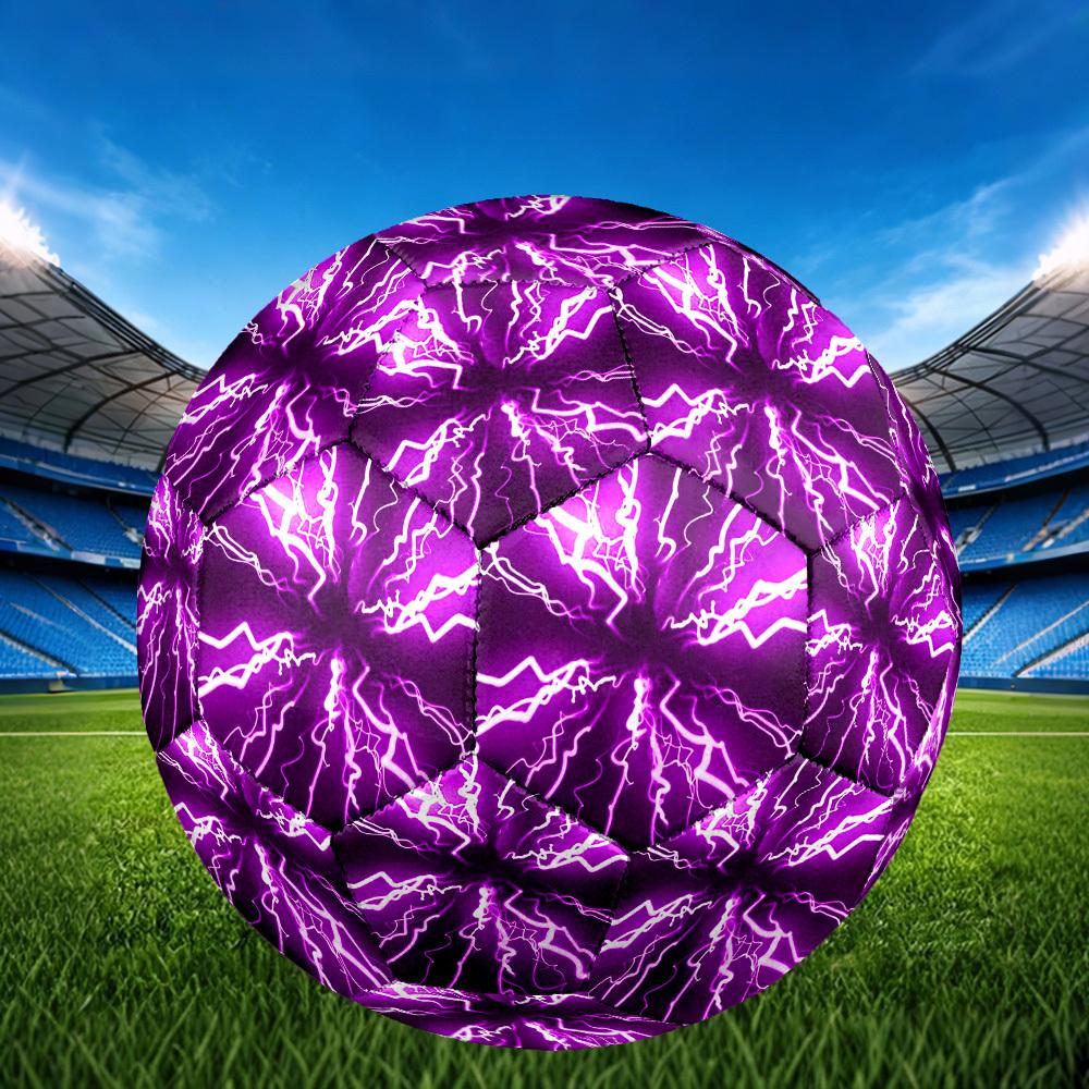 1pc Electric Energy Burst Size 5 Soccer Ball Professional Match Training Football Indoor &Outdoor Sports Ball Lightweight Durable c6531