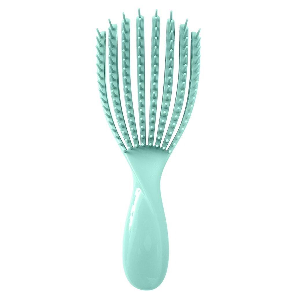 Щетка для распутывания волос, расческа для сушки и укладки волос, уменьшает ломкость, расческа для завивки волос для женщин, мужчин, детей