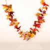 Artificial Autumn Fall Maple Leaves Vine Garland Hanging Plant For Home Garden Wall Doorway Backdrop Wedding Party Decoration