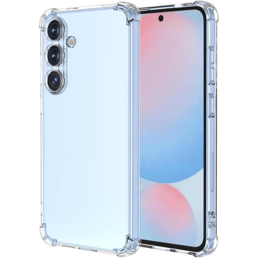 Противоударный чехол для Samsung Galaxy A56 5G S25 Edge FE S24 Ultra S23 Plus A55 A36 A16 A26 A06 A35 A15 A25 S25fe S25ultra A 56 чехол для телефона аксессуары