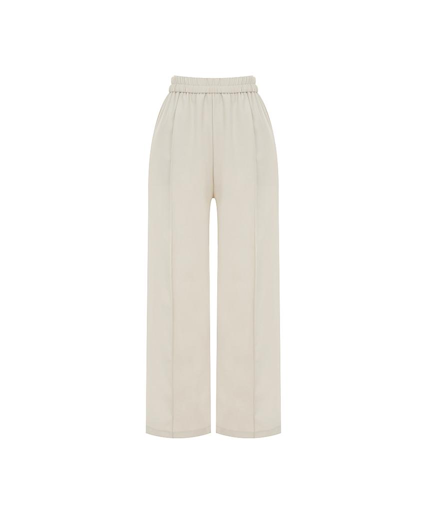 PAIGEFLYNN Pintuck Line Tapered Elastic Waist Pants_P6Apt028C
