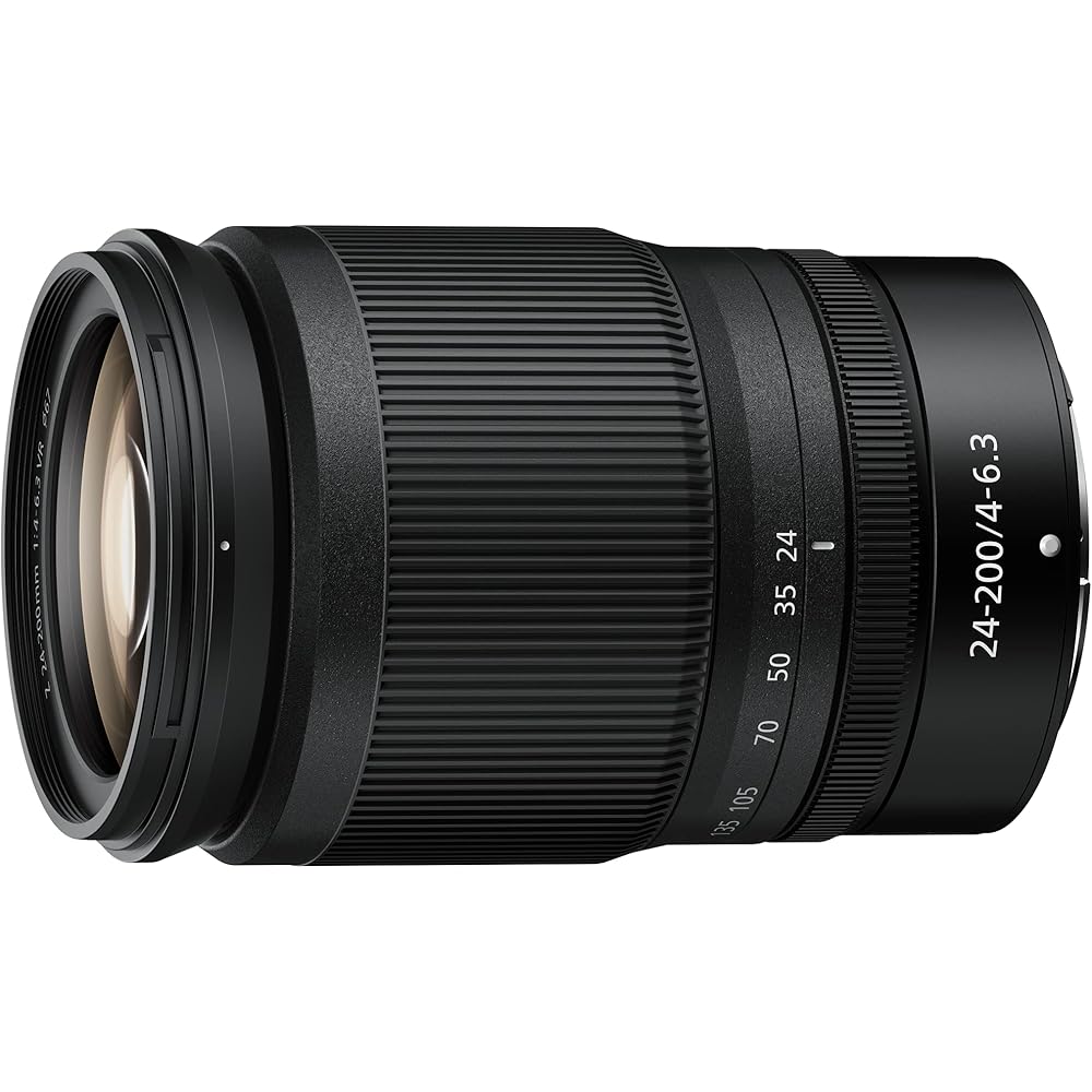 Nikon NZ24-200 High Magnification Telephoto Zoom Lens NIKKOR Z 24-200mm f/4-6.3 VR Z Mount Full S...