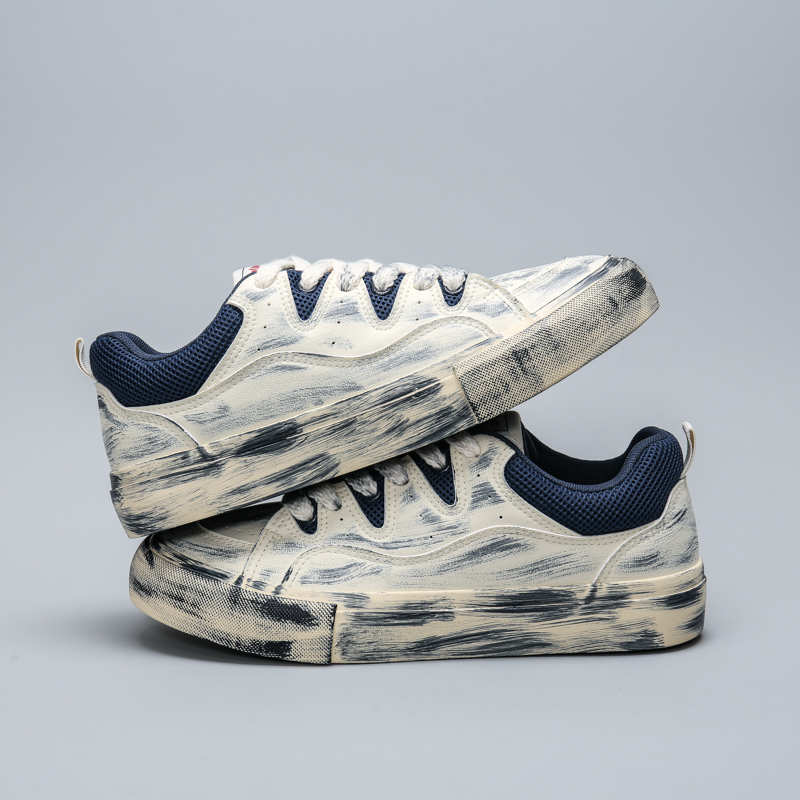 Thick Heeled With Ties Comfortable Sneakers Casual Luxury Tennis Shoes Mens White Trainers Sport Suppliers Choes Novelties