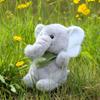Big Ear Elephant Plush Doll PP Cotton Stuffed Elephant Toy Cute Hugging Plush Toy  Birthday Parties