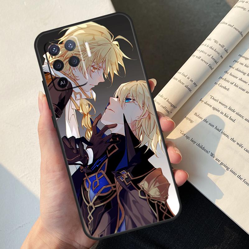 Чехол Dainsleif Genshin Impact для Oppo A5 Pro A15 A16 A17 A57 A77 A94 A74 A54 A76 A96 A40 A60 A80 A18 A38 A58 A78 A98