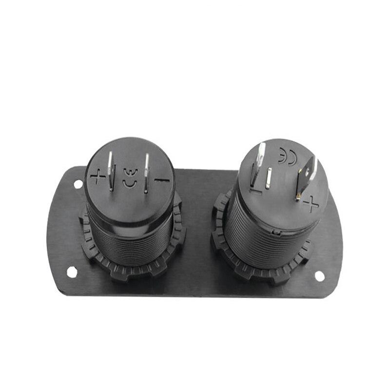 Разветвитель розетки 12 В 4,2 А, двойной USB-адаптер зарядного устройства для автомобиля, лодки, морского мотоцикла