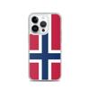Coque Télephone Drapeau Svalbard Et De Jan Mayen Officiel - iPhone 14 Pro
