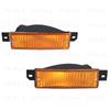 Front Bumper Indicator Turn Signal Lamp No Bulbs For BMW E30 320i 328i 335i 1987 1988 1989 1990 1991 63131380965 63131380966