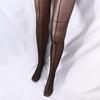 Стиль Весна Перед Зад Креветка Линия Женские Чулки Сетка Колготки Женский Трикотаж Крест Колготки