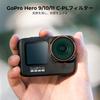 Фильтр Concept CPL для GoPro Hero 9 Black AGC оптическое стекло Повышение контрастности Удаление отражений Нанопокрытие Поляризационный фильтр Водяные пятна царапины