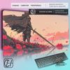HYBXAXC Серия Европейских Рыцарей Коврик для Мыши Игровой Коврик для Стола Утолщенный Запечатанный Край Офисный Коврик для Компьютерной Клавиатуры