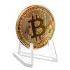 Acrylic Display Holder Transparent Triangle Commemorative Coin Small Photo Fram Card Holder Rack Phone Stand Home Decor