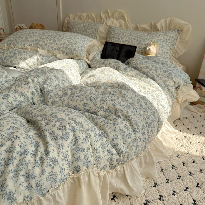 Кружевной Комплект Постельного Белья Lilang Garden Lace из 4 Предметов