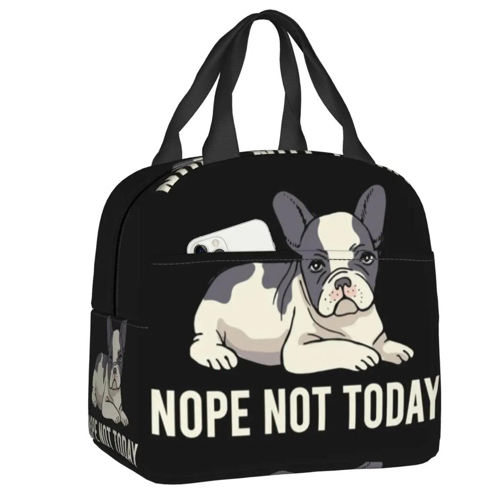 Французский бульдог термосумка для обеда для женщин герметичная французская собака любительница холодильника термосумка для обеда офис работа школа