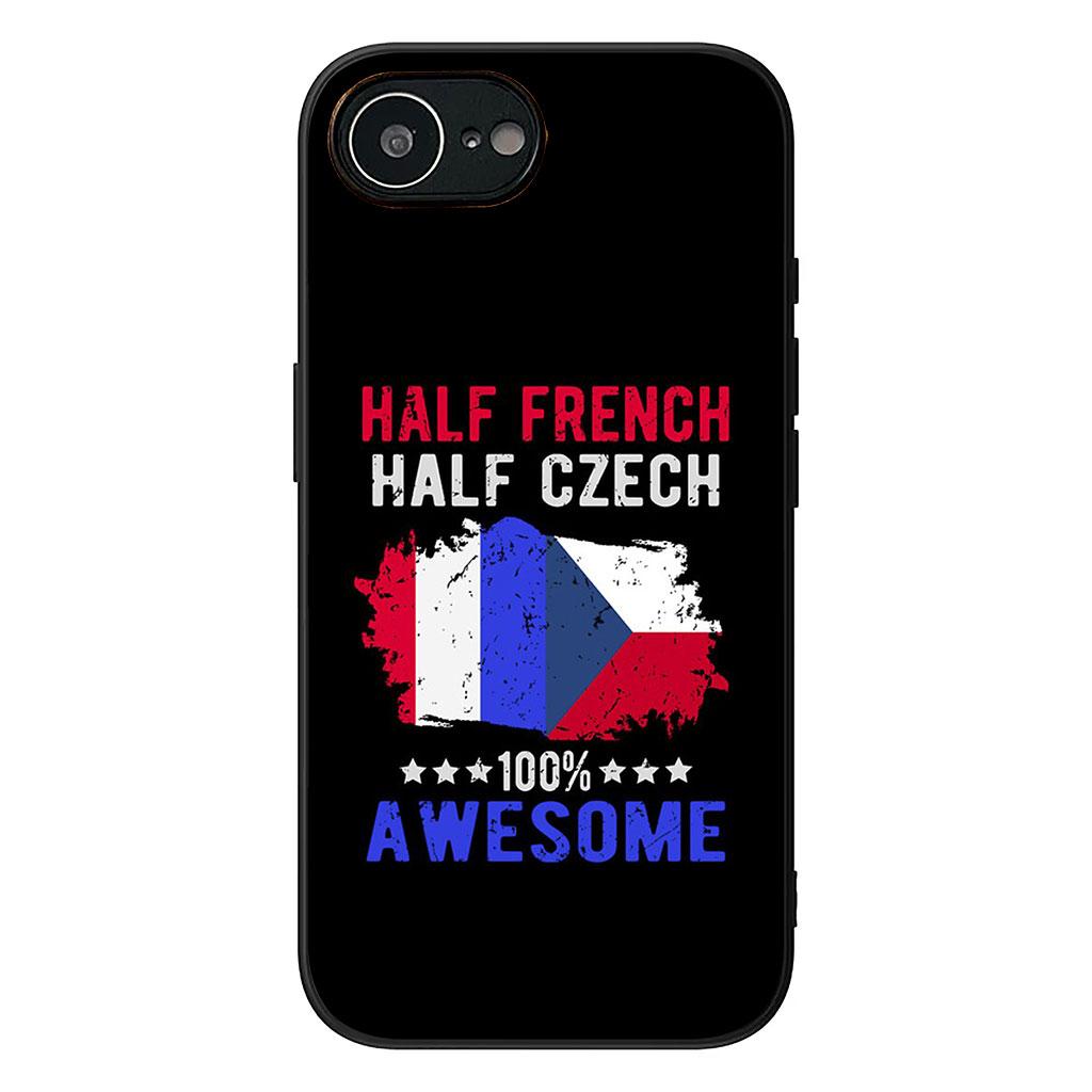 Cover for Samsung Galaxy A36 A17 A26 A07 A35 A54 A53 A13 A33 A34 S8 S9 S20 S21 FE S10 Plus Phone Case The Czech Republic Flag