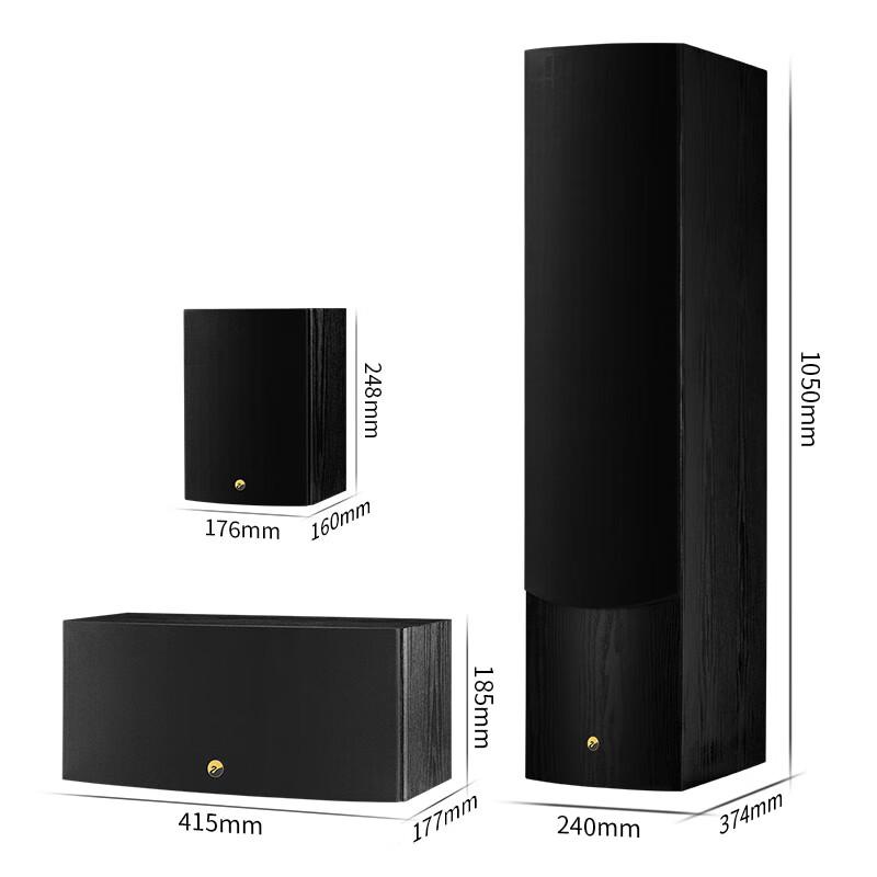 HiVi D60HT 7.0-канальная домашняя кинотеатральная акустическая система HIFI (Китайская версия)