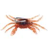 HENGJIA Soft Lure Ice Fishing Sinking Crab-Shape Silicone Bait With Hook Anti-Snag Design Winter Use