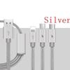 3-в-1 USB-кабель для быстрой зарядки данных и синхронизации для Android iPhone