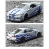 Масштаб 1/32 Nissan GTR R34 SKYLINE Fast Alloy Simulation Car Model Diecasts & Toy Vehicles and Furious Cars Decoration Toys for Children Boy