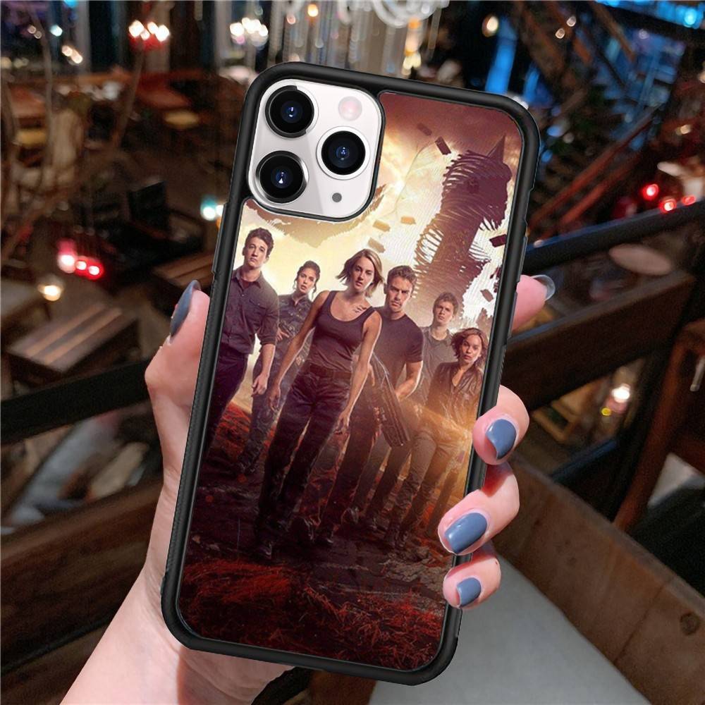 Чехол для телефона Фильм D-Divergent Силикон PC+TPU Для Для IPhone 11 12 13 14 15 16 Plus Pro Max Чехол
