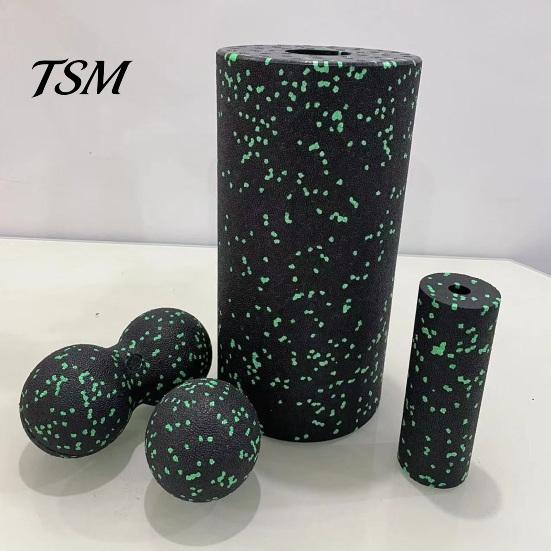 Muscle Recovery Foam Roller 4Pcs/Set EPP Fascia Ball High Density Back Pain Relief Exercise Yoga Physical Therapy Deep Tissue Massage Bodybuilding