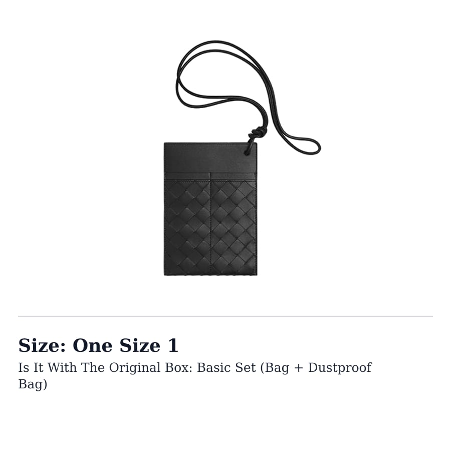 Bottega Veneta Intrecciato Neck Strapped Phone Holder 708620VCPQ38803