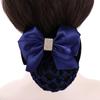 Nurse Hotel For Girls Zircon Ponytail Clip Women Spring Clips Hairgrips Cover Net Korean Bun Snood