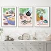 Суши Рамен кофе утренний постер и принт скандинавская еда фотографии кухня столовая ресторан настенная живопись холст Декор