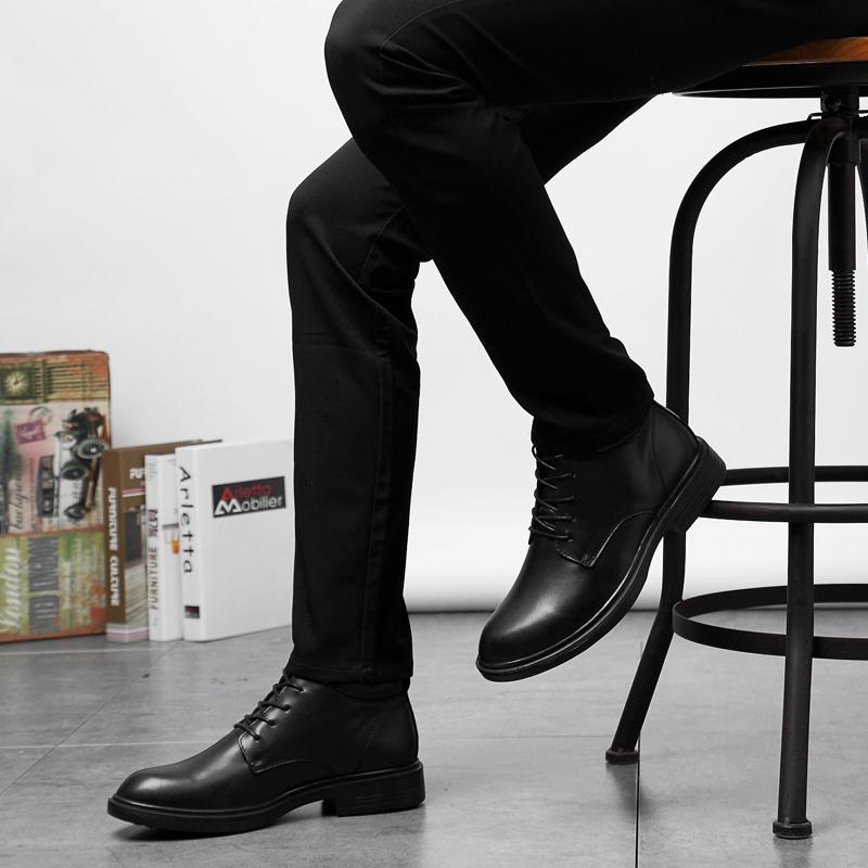 Абсолютно новые мужские туфли на плоской подошве 35-50, деловые, высокие кожаные туфли, мужские, британского качества, роскошные, повседневные, свадебные, костюмные туфли