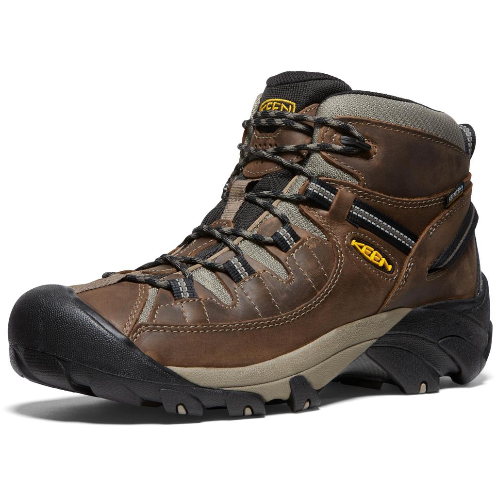 Trekking Shoes TARGHEE II MID WP Targhee Two Mid Waterproof Waterproof Cm [Keen] Men's SHITAKE/BRINDLE 27.0