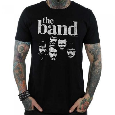 Хлопковая футболка унисекс The Band для взрослых Heads