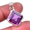 Natural Alexandrite Gemstone 925 Solid Sterling Silver Gift Pendant 1.25" C7d22