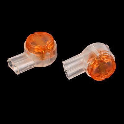 100 шт. разъем для сращивания проводов K2, водонепроницаемый, заполненный гелем, кнопочный разъем для провода, прозрачный телефонный разъем, сетевые кабельные клеммы