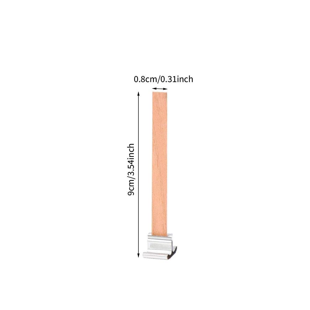Деревянный фитиль для свечей своими руками, набор для изготовления парафиновых банок для свечей, бездымный фитиль для сжигания пчелиного воска, принадлежности для изготовления сердечников свечей