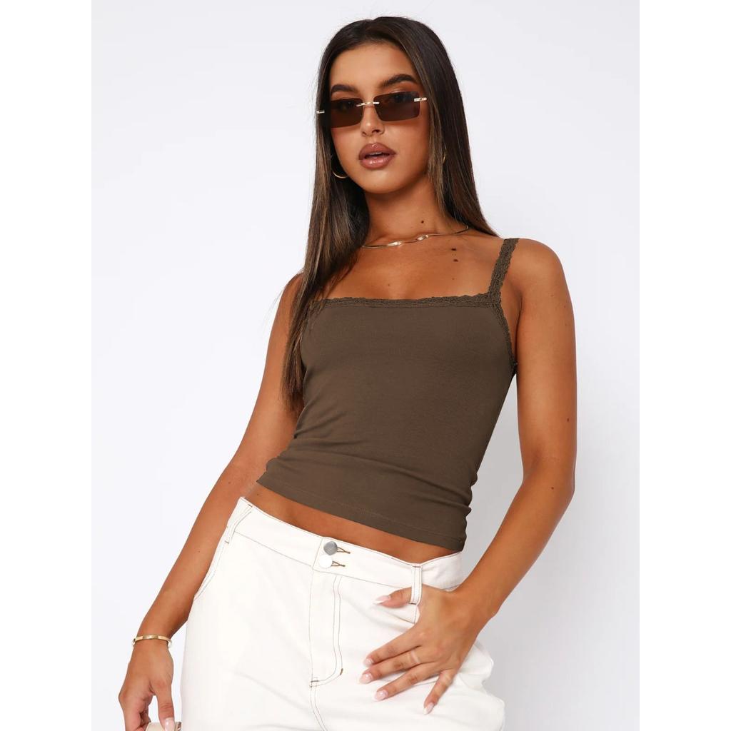 GMXIA Майка-топ с бретелью через шею женская летняя сексуальная тонкая короткая рубашка Spice Girls однотонная базовая рубашка