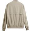 Zara Solid Color Casual Comfortable Long Sleeve Jacket Men Jackets Beige 3918400-711