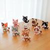 Cute Cat Meow Series Tiny Particle Orange Cat Building Blocks Ragdoll Silver Gradient Cow Building Block Toy