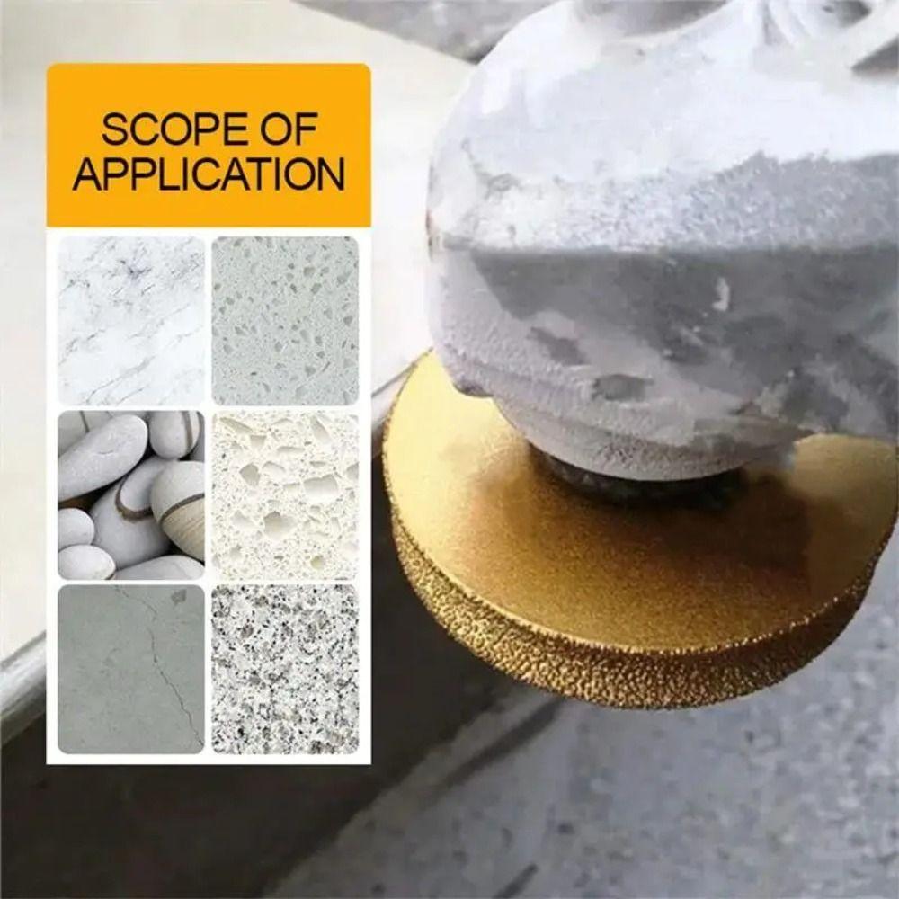 Demi-bullnose Grinding Wheel Vacuum Brazed Grinding Head  Chamfering Tool