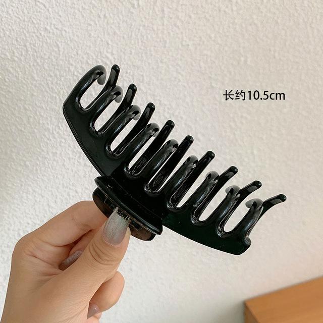 Новые женские очень большие заколки для волос, заколка-краб, хвостик для девочек, когти для ванны, модные аксессуары для волос, подарочные головные уборы