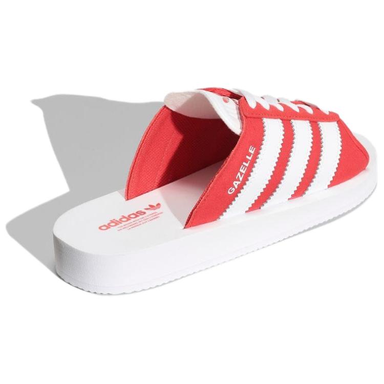 Adidas Gazelle Beach Slides 'Red' JQ7424